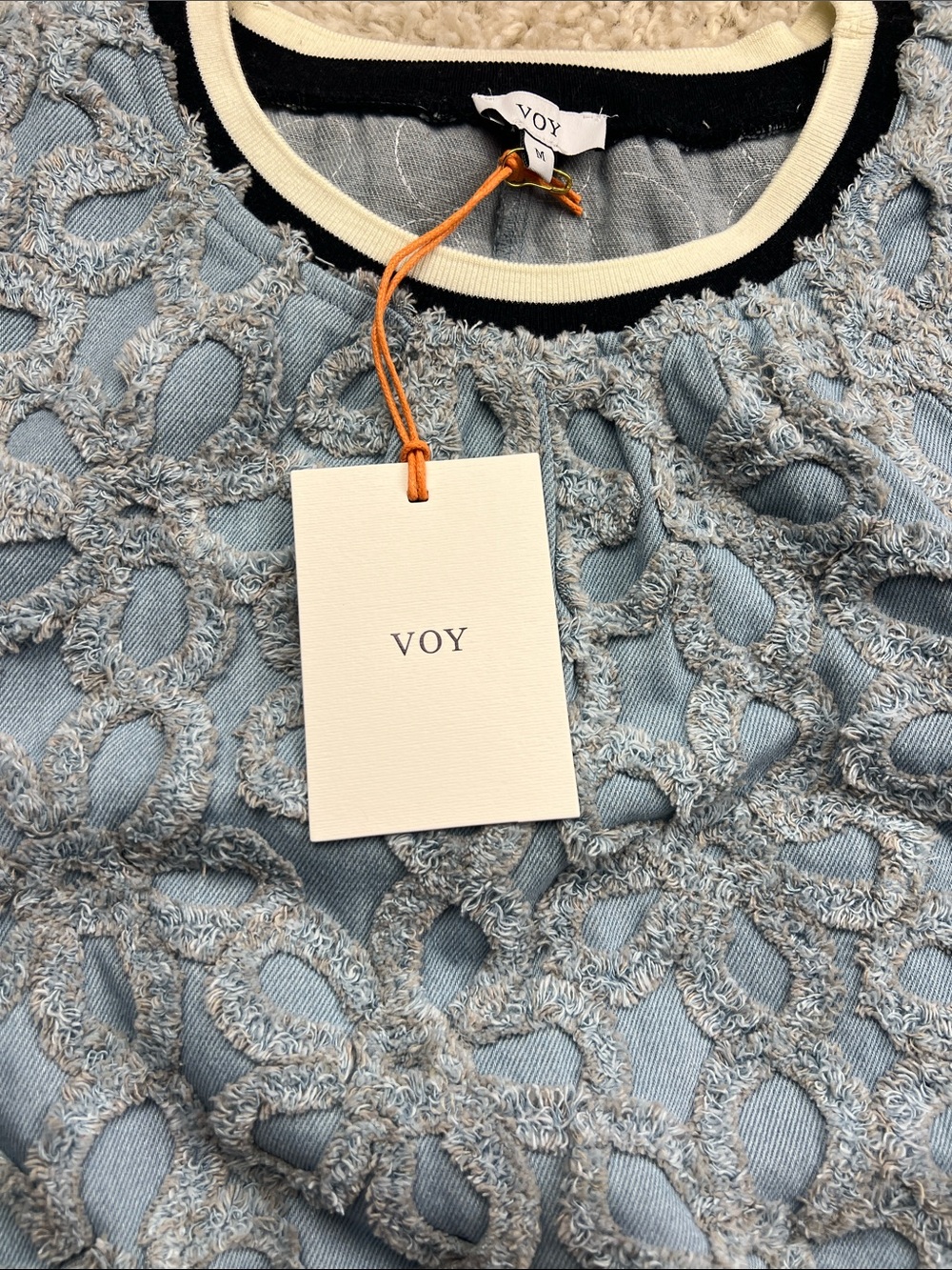 WOMENS VOY DENIM TOP SIZE M - Picture 8 of 10